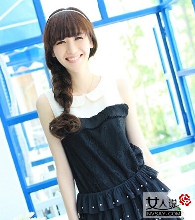 胖妞的春天要来啦!12款韩式瘦脸编发赶紧get起来吧